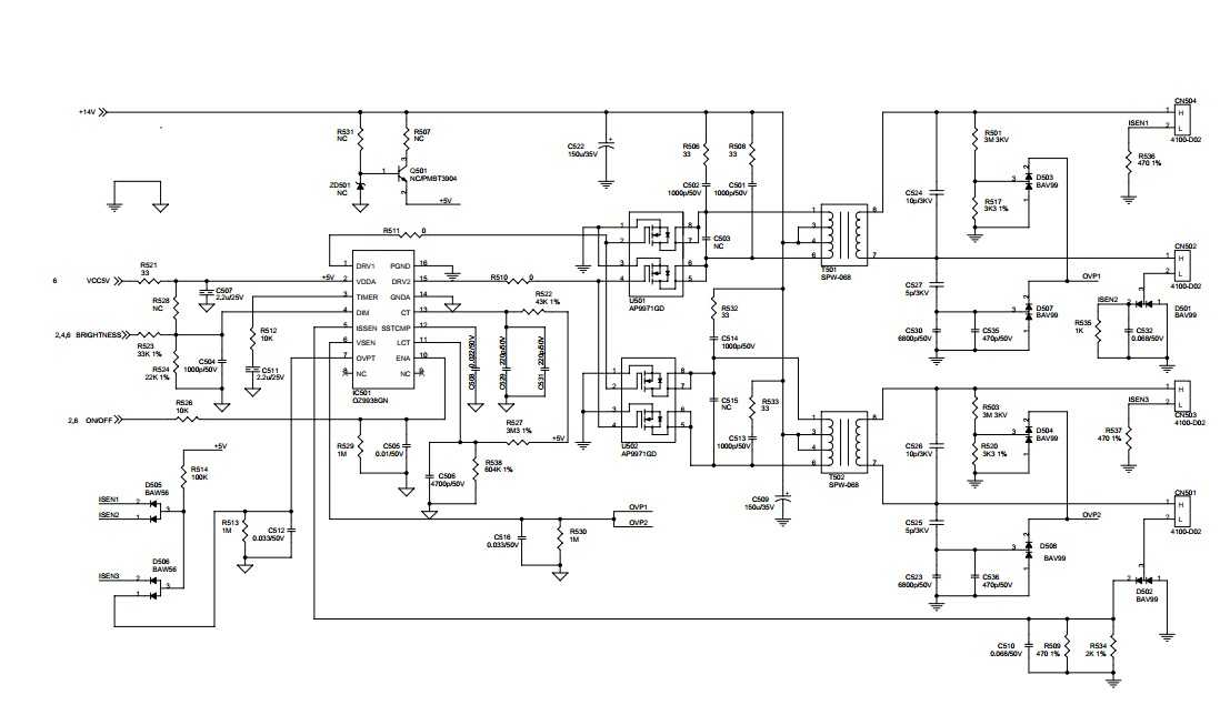 N160a005l rev 01 схема