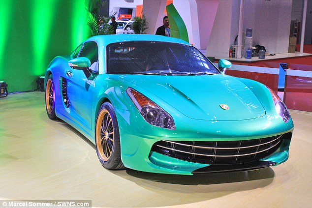 The Suzhou Eagle Carrie has been unveiled by Chinese manufacturers but has been criticised for its striking resemblance to both a Porsche and Ferrari, and has been branded a 