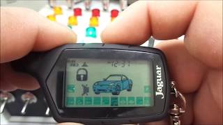 Видео Автосинализация Jaguar TEZ-beta программирование кнопок брелка (автор: sigmax69)