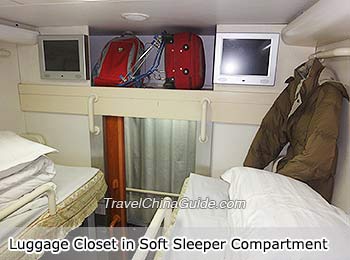 Soft Sleeper Luggage Closet