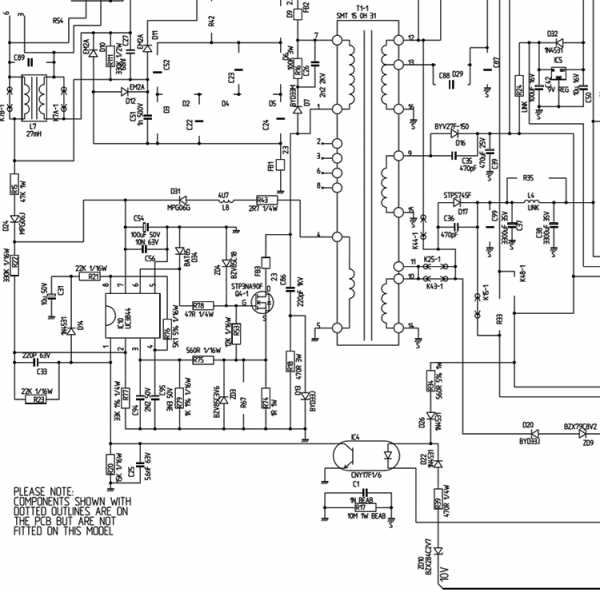 Схема генератора на uc3825